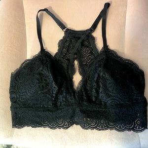 Lace black bralette